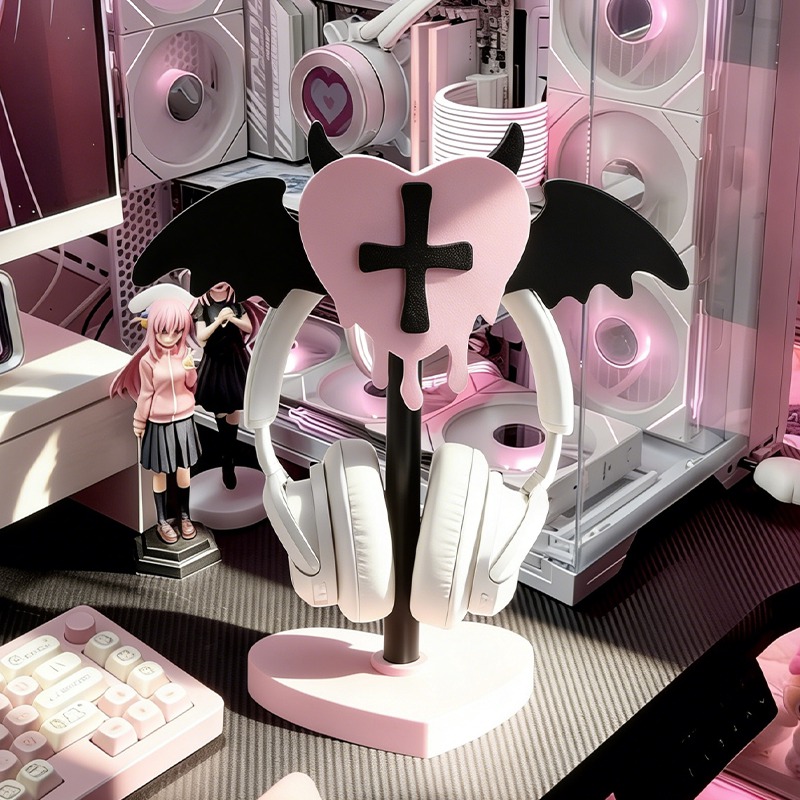 Cute Aesthetic Headphone Stand - Gaming Accessories Aesthetic 评论和价格