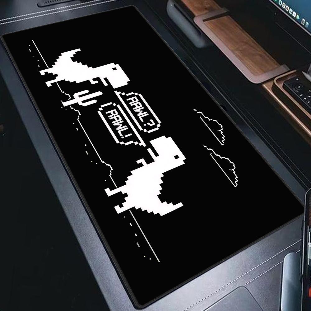 Dinosaur Pattern XXL Mouse Pad - Gaming Accessories Shop 评论和价格