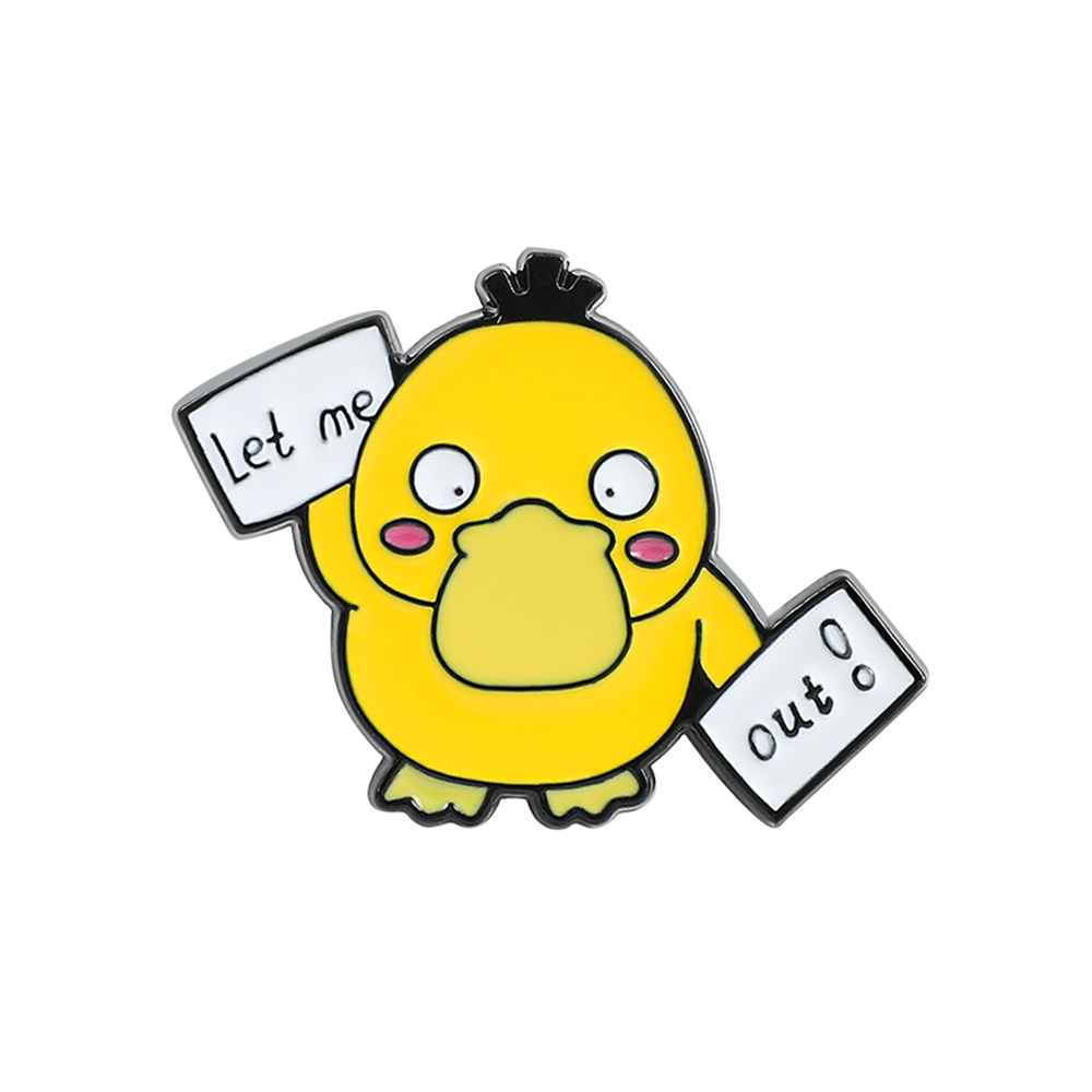 1 Pc ​Anime Duckling Brooch Ca - Gaming Accessories Rack 评论和价格