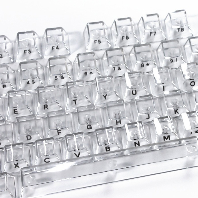 Crystal Transparent Cherry Pro - Gaming Accessories Aesthetic 评论和价格